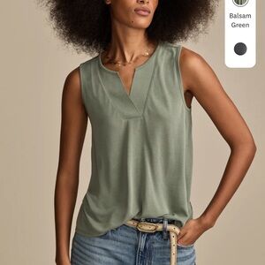 Lucky Brand Sandwatch Notch Tank